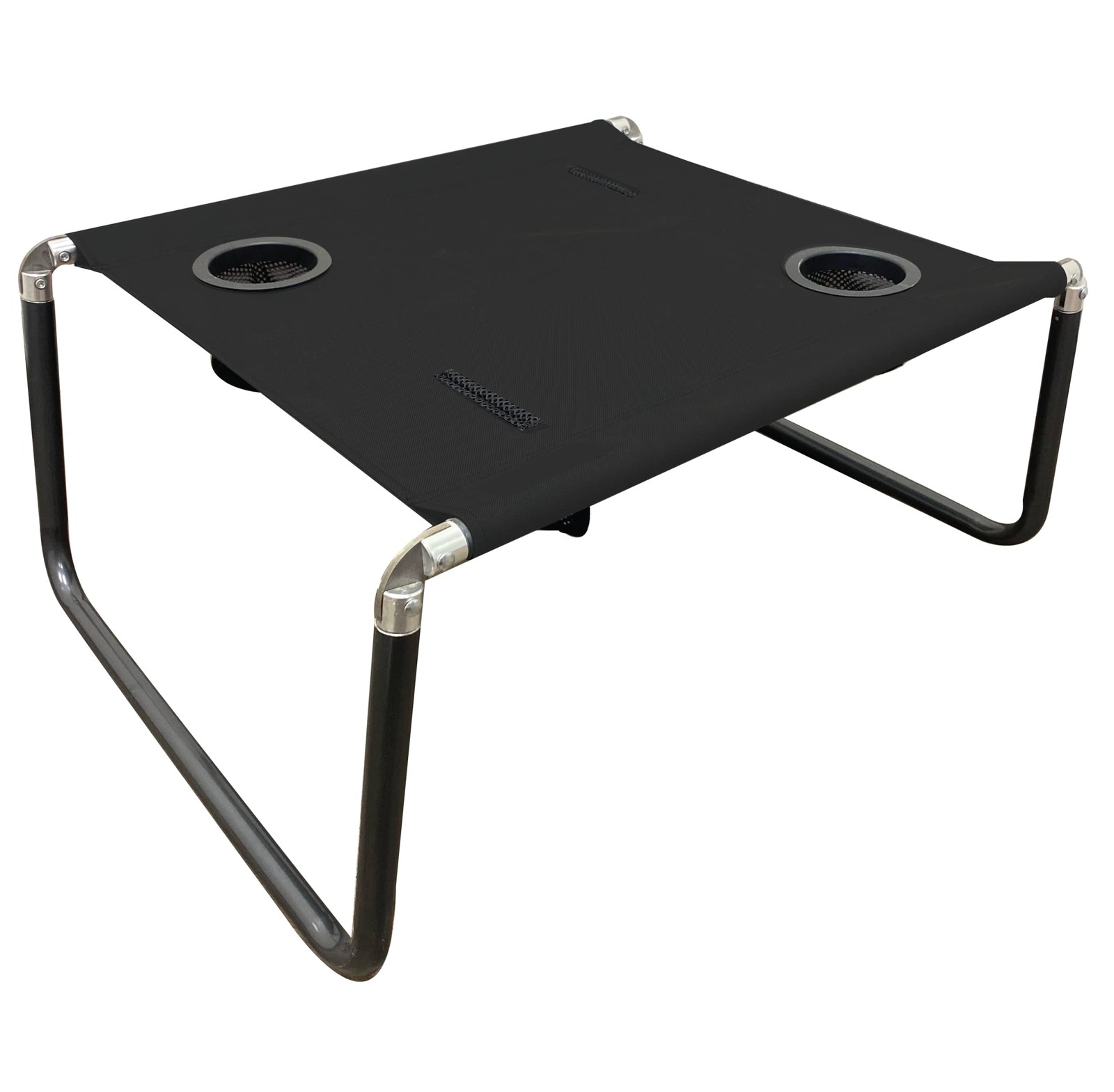 Table de plage portable pliante en alu bleu pour pique-nique et camping