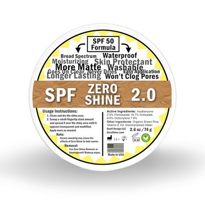 Scalp Micropigmentation Zero Shine SPF - Mattifying Moisturizer Jar