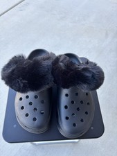Crocs Women's Black Bae Clogs Size 6 Platform