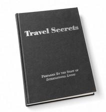 Travel Secrets International Living 1995 Hardcover Rare Travel Guide Book