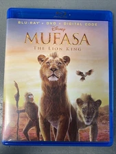 Mufasa: The Lion King (Blu-ray & Dvd) *Open Box*
