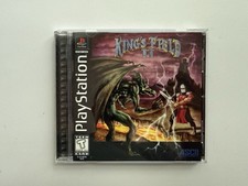 Kings Field II Playstation 1 PS1 Game Case And Manuel CIB Tested W/Screenshots!!