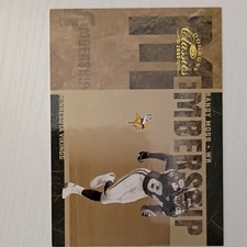 2005 Donruss Classics Membership Randy Moss Minnesota Vikings #MS-26 Gold /250