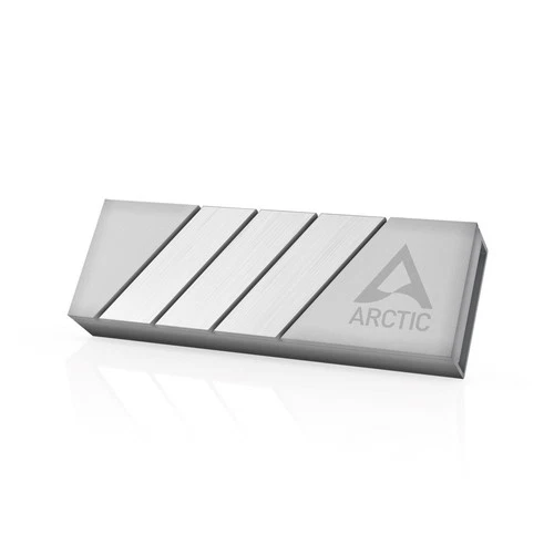 ARCTIC M2 Pro Silver Heatsink – SSD Kühlkörper M.2 2280 PC/PS5 + TP-3 Pads