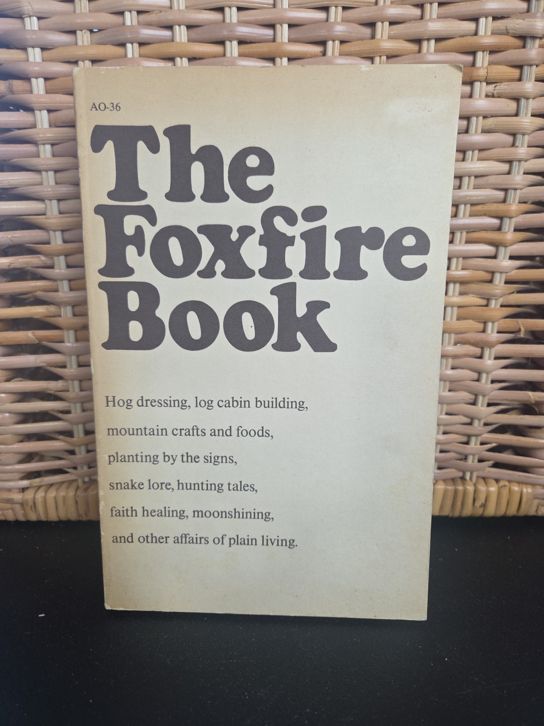 Vintage Foxfire Book 1 Anchor Books Edition 1972 Paperback