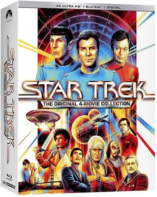 #ad Star Trek: The Original 4 Movie Collection New 4K UHD Blu ray Subtitled $20.99