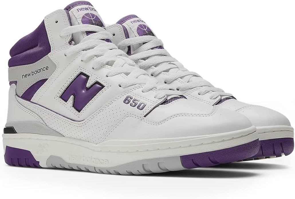SAOLA Scarpe uomo New Balance 650R Interstellar Raincloud bianco viola US 9 5