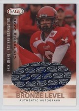 2006 SAGE Auto Bronze Level /650 Erik Meyer #A35 Auto 0q4x
