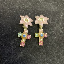 Christian Lacroix Ohrclips signiert 