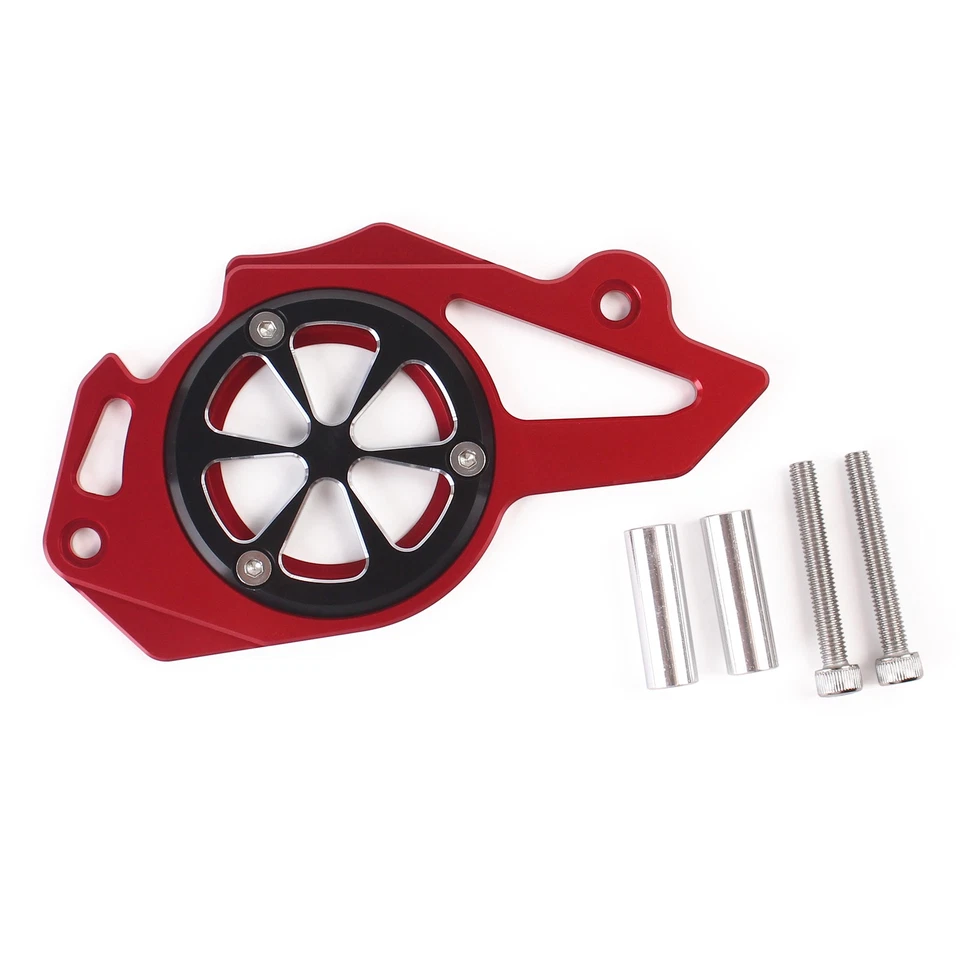 Protector de piñón delantero rojo apto para Honda CRF 250L/250M 2012-2020 Foto 3 de 4