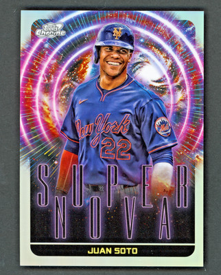 2025 Topps Chrome Cosmic - Juan Soto #S-11 Super Nova SPP Case Hit