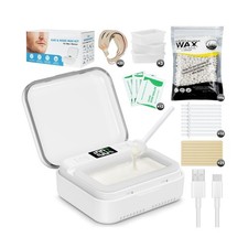 Nose Wax Kit Women Men,Nose Hair Waxing Kit with Adjustable LED Dis... Fast Ship