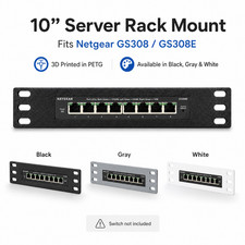 10 Inch Network Rack Mount Netgear GS308 / GS...