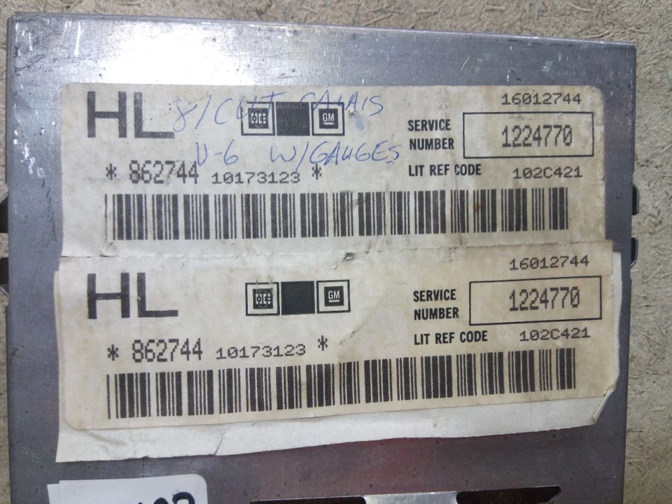 Módulo de control electrónico ECM para computadora de motor compatible con 80-81 BUICK REGAL h15-202122 Foto 2 de 4