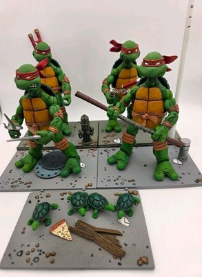 NECA Teenage Mutant Ninja Turtles 2008 Mirage 4-Pack Action Figures