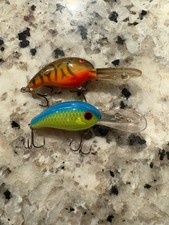 2 VINTAGE BANDIT 300  Series Crank Baits