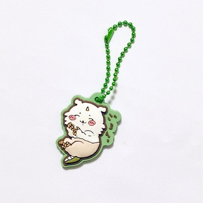 E839 Anoko Chiikawa Rubber Keychain Kawaii Japan A9