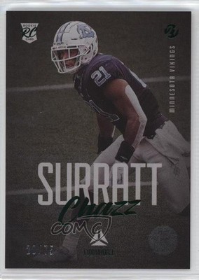 2021 Panini Luminance Rookie Green 20/75 Chazz Surratt #125 Rookie RC 10lj
