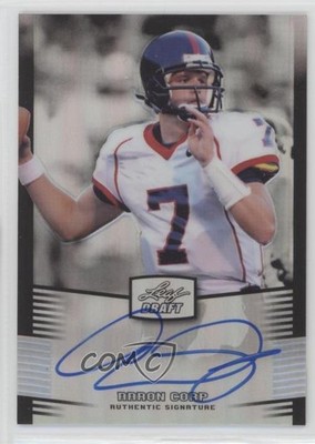 2012 Leaf Metal Draft Silver 69/99 Aaron Cox #AC1 Auto 0a2