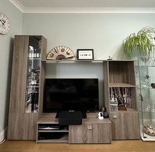 TV Stand Cabinet Entertainment Unit For Up To 50 Inch TV