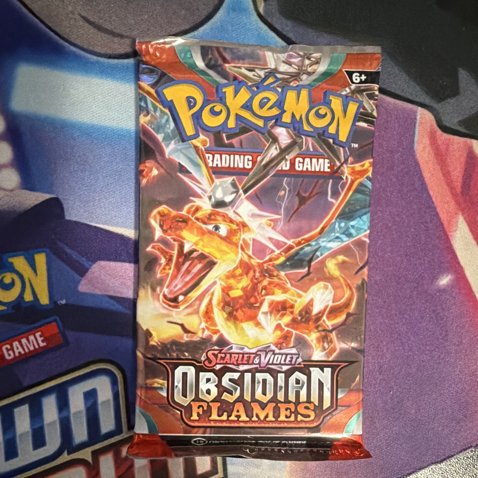 Pokemon SV Obsidian Flames Booster Pack (1) 10 Cards English Sealed Charizard 