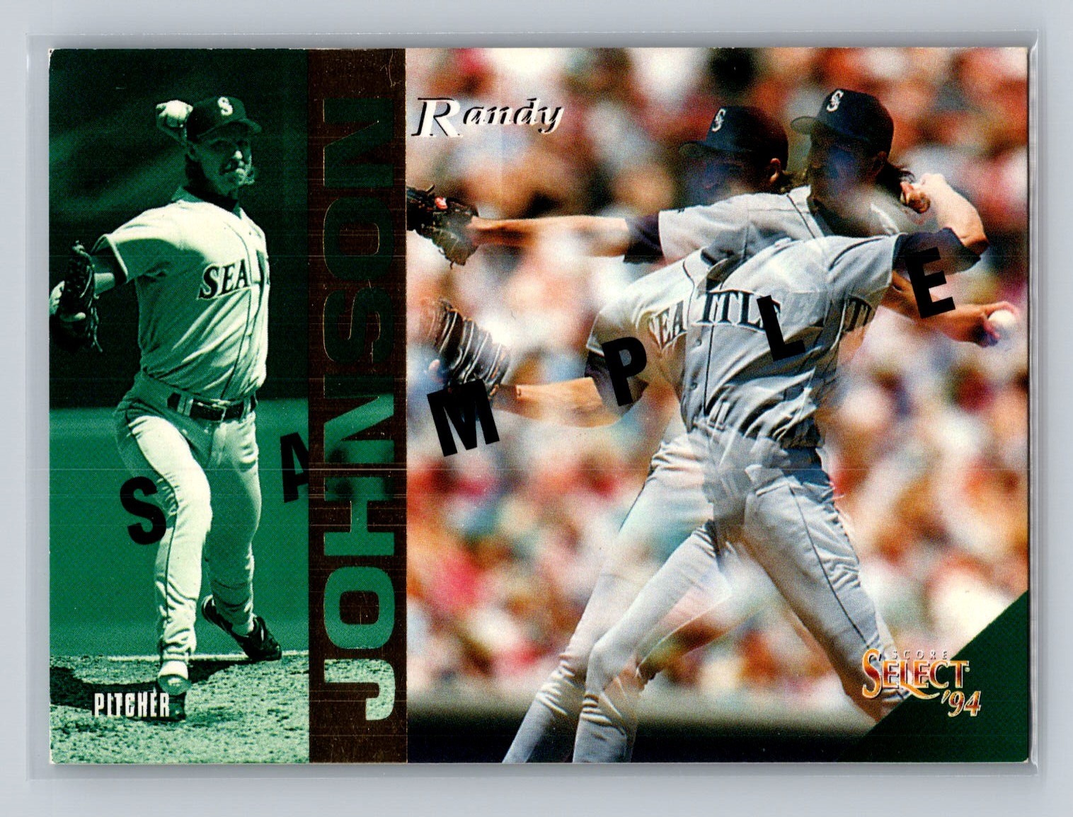 1994 Select #19 Randy Johnson Seattle Mariners DiamondBacks NM-MT