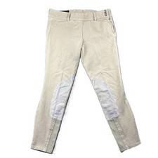Ariat Heritage Women Riding Pants Breeches Equestrian Stretch Khaki Sz 26R I180
