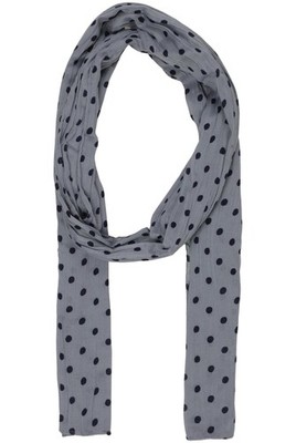 Marie Lund Schal Damen Tuch Strickschal Loop Baumwolle Grau #lg3d6xd