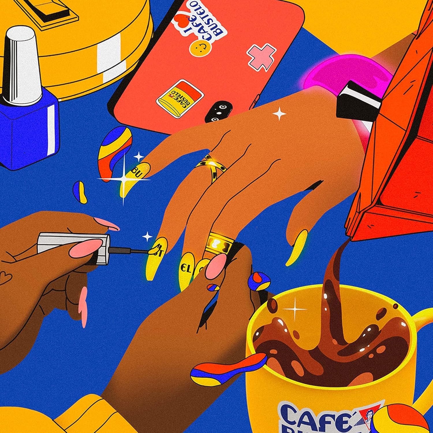 Café Bustelo Espresso Style, Dark Roast Coffee, Keurig K-Cup Pods, 96 Cou