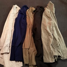 Women’s lots of Long Sleeve size large cardigans mixed brands and styles