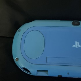 Sony PS Vita Blue Handheld System w/ Front Camera, Rear Touch Pad, USB-A
