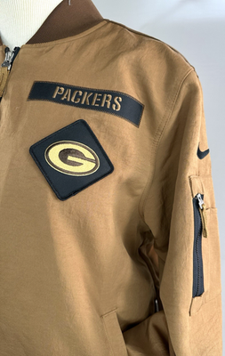 GREEN BAY PACKERS NIKE 2024 Salute To Service Full-Zip Jacket