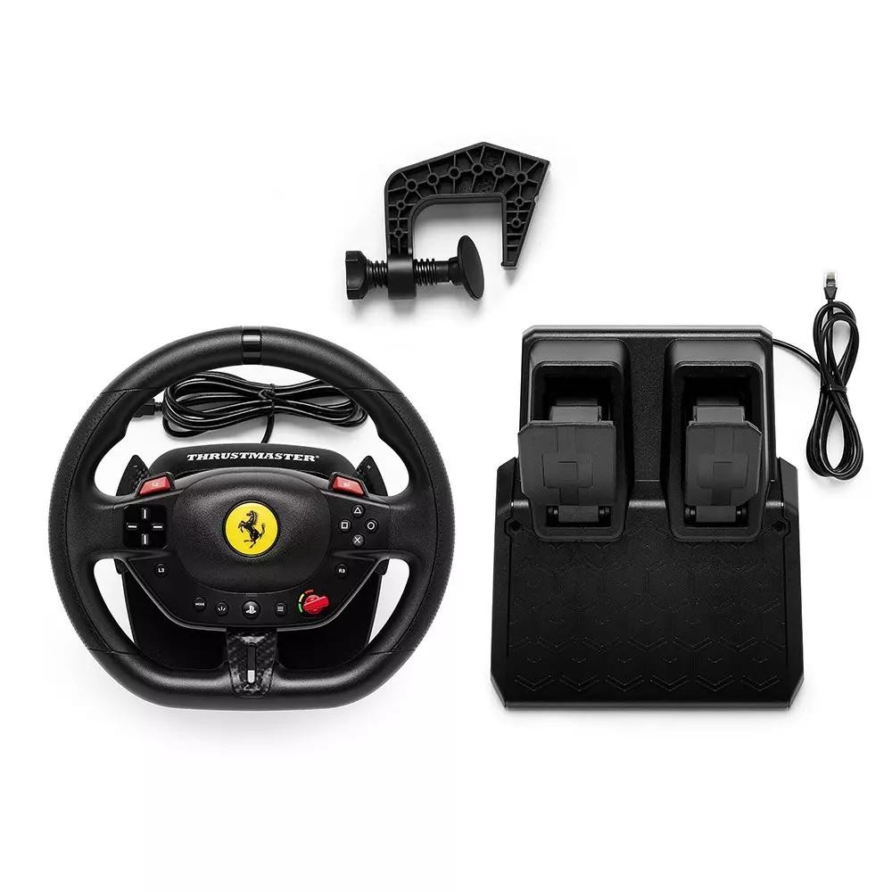 Thrustmaster T98-P FERRARI 296 GTB Nero Sterzo + Pedali PC, PlayStation 4,