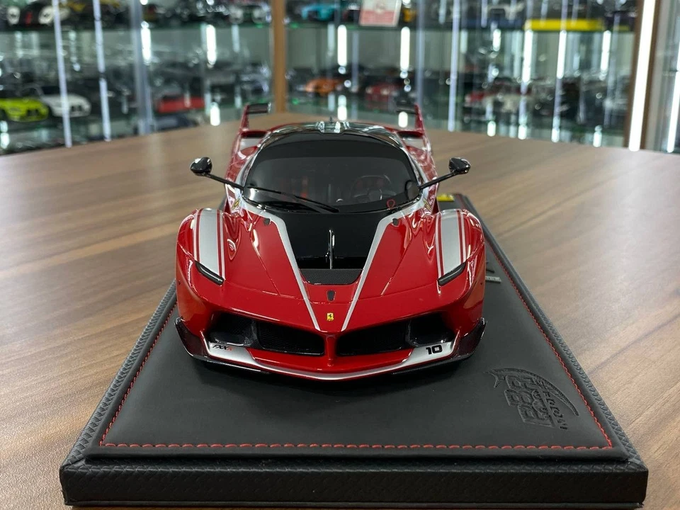 Ferrari FXX K Abu Dhabi 2014 #10 BBR Red Ltd 500 Collector Edition [1/18 Resin] - Image 2 of 4