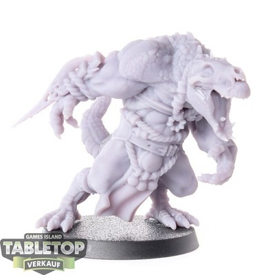Blood Bowl - Lizardmen Star Player / Blood Bowl Kroxigor - unbemalt
