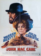 McCABE & MRS. MILLER - ALTMAN / BEATTY / CHRISTIE - ORIGINAL FRENCH MOVIE POSTER