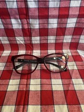 Coach HC6120 5604 Eyeglasses Women's Transparent Ruby Full Rim Cat Eye 54-16-140