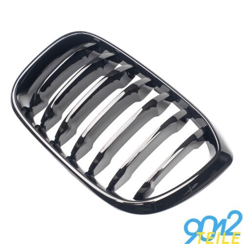 DM Autotele – Set 2 Griglie Calandra Nere Lucide Per BMW X3 F25 – Effetto Sportivo M