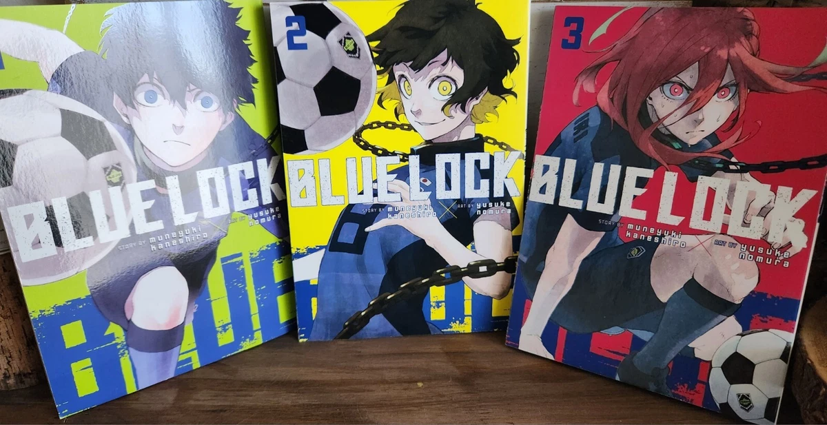 Blue Lock Manga (1-3) Bundle