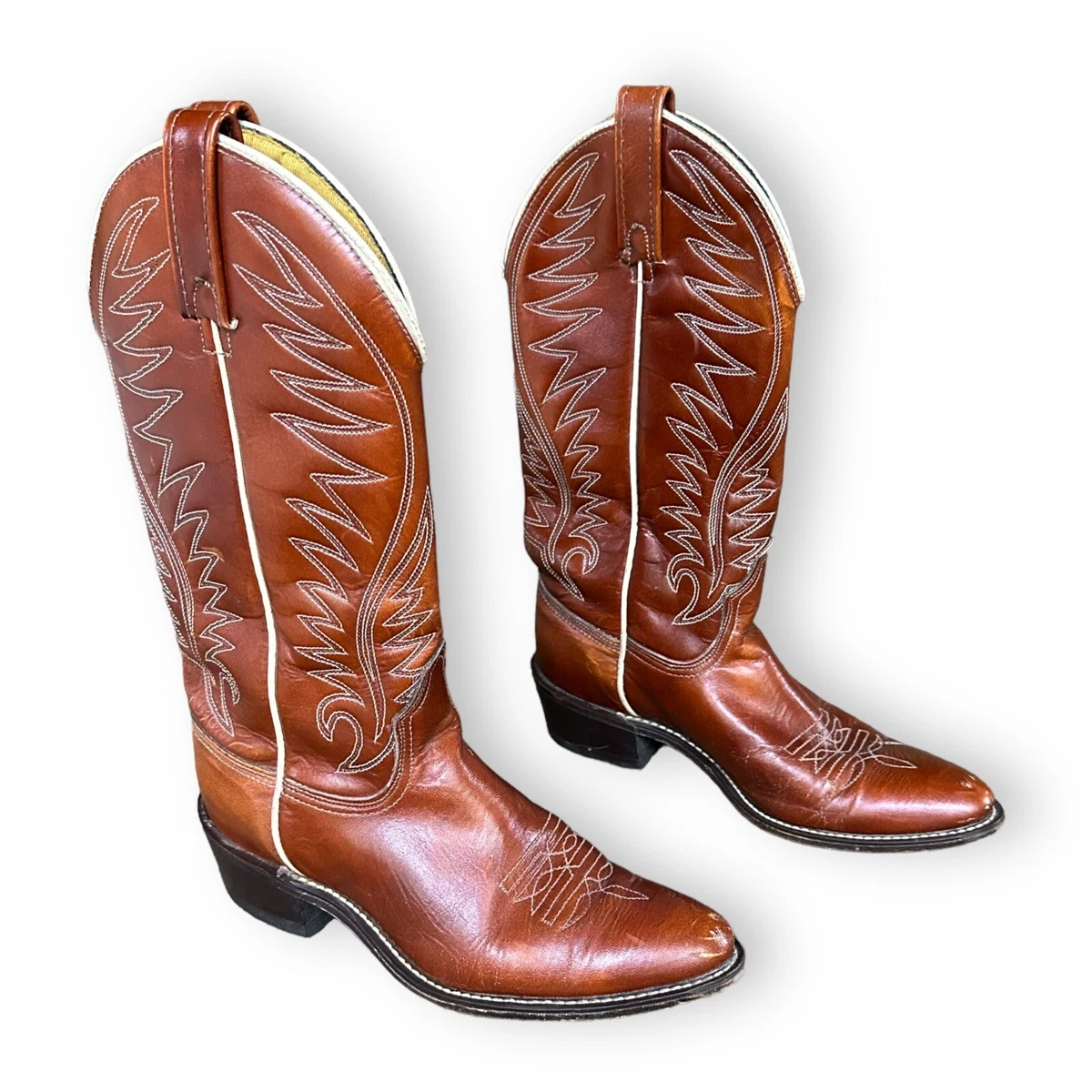 Vintage acme store womens cowboy boots