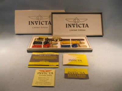 Invicta special edition watch box set
5 leather straps s-l400.jpg main image 2