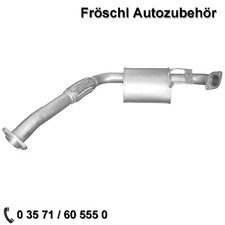 für Toyota Land Cruiser 4.2 TD Rohr mit Flexrohr Mitteltopf a*