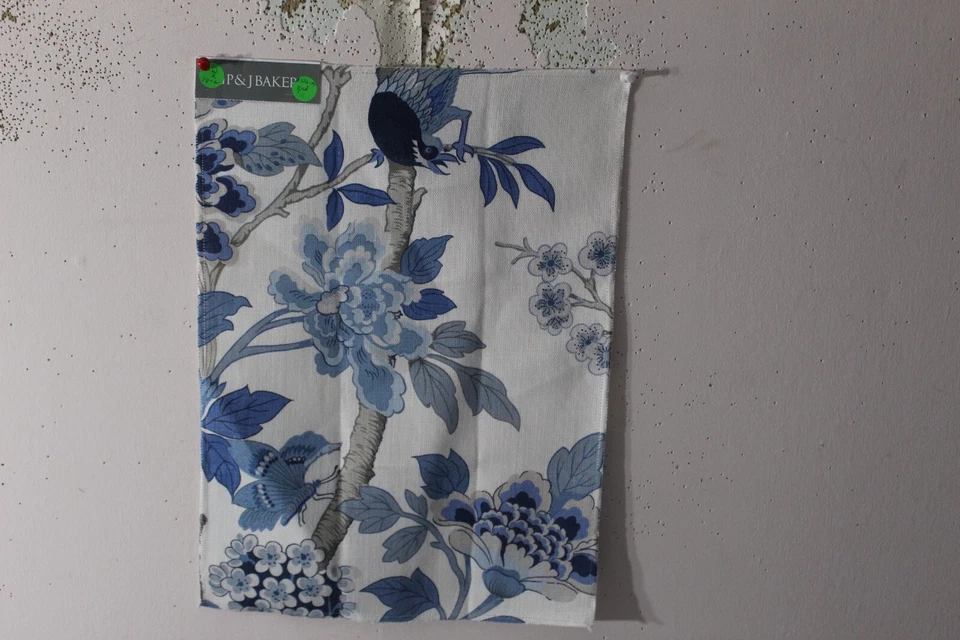 G P & J Baker, Hydrangea Bird, Remnants, Various Colors and Sizes - Image 4 of 4