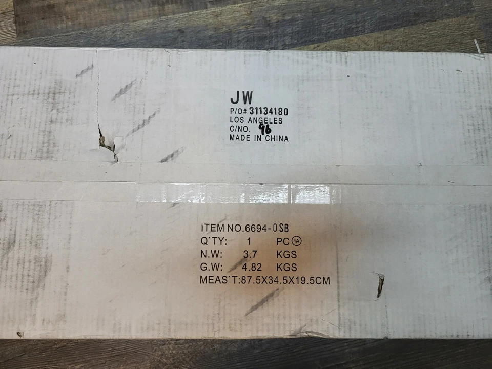 Fuente Designers 6694-OSB Essense - Tocador de baño de cuatro luces latón satinado antiguo Foto 3 de 4