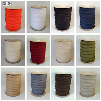 Continuous Zip No3 Nylon chain and sliders Upholstery Cushions+ 12 Colours