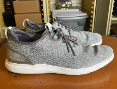Cole Haan Gray GrandPlus Essex Knit Oxfords Men 8.5 Cole Haan GrandPlus Essex Distance Knit Oxford  main image 4