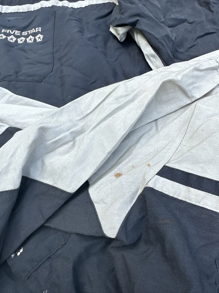 Vintage Mopar 5 Star Xl 17-17.5 Shirts Used Long Sleeve 3 Shirt Lot - Image 3 of 4