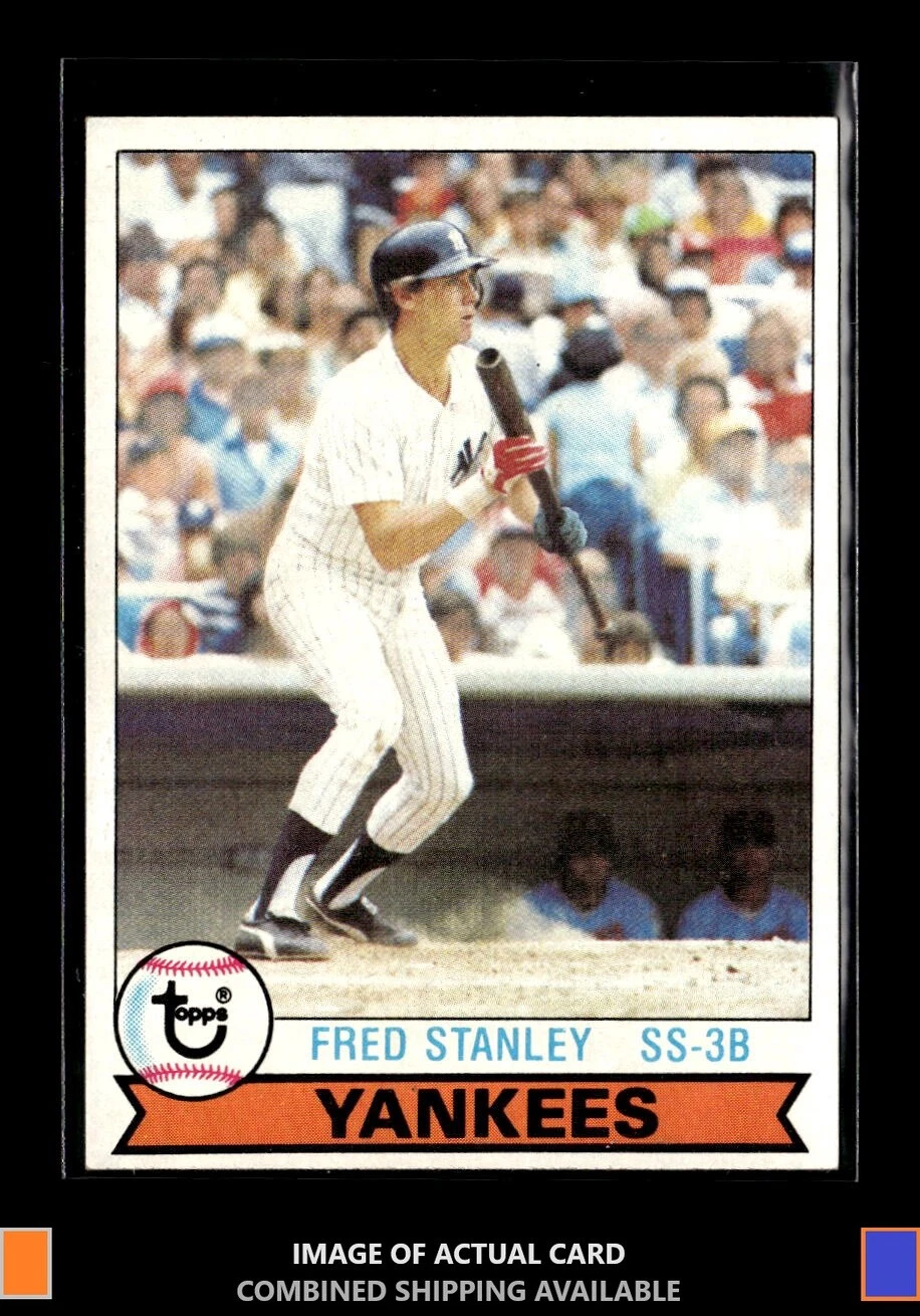 1979 Topps #16 Fred Stanley New York Yankees NM