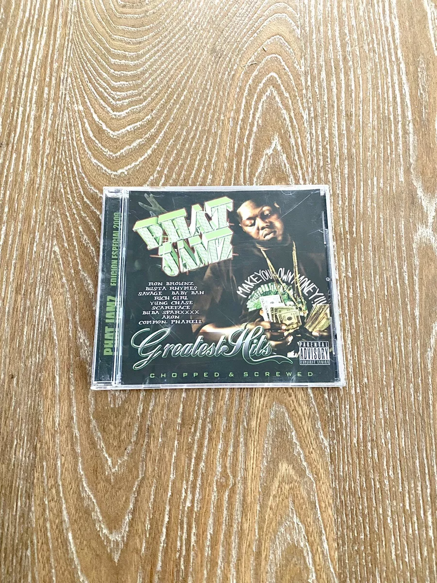 Phat Jamz Greatest Hits Chopped & Screwed CD Various Artists HIP HOP