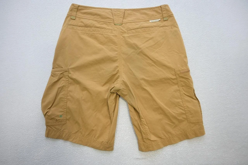 Pantalones Cortos de Carga ExOfficio Marrón Nailon Senderismo Camping Trekking Hombres Talla 28 Foto 4 de 4